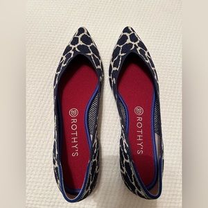 New Rothy’s Indigo Giraffe Points Sz. 11